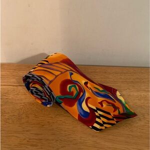 Cocktail collection men’s Vibrant Colors Tie 100% Silk